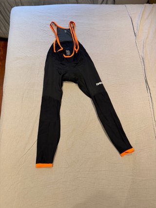 Culotte Ciclismo Talla S Negro Naranja