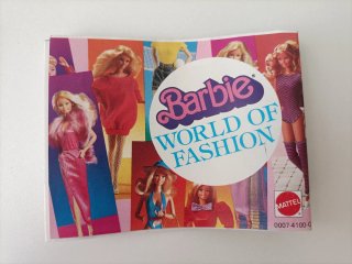 Barbie World of Fashion Mattel 1983 catalogo