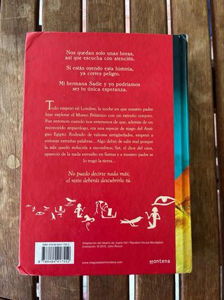 Libro “La Pirámide Roja” – Rick Riordan