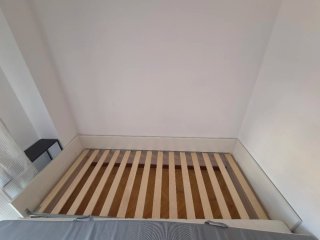 Diván BRIMNES IKEA Blanco con colchones incluidos