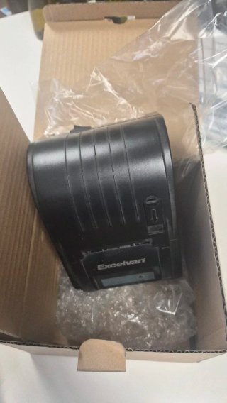 Impresora Térmica Excelvan Negra Sin estrenar.
