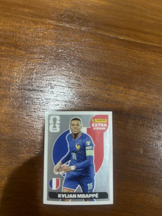 Extra Kylian Mbappé Plata Panini negociable