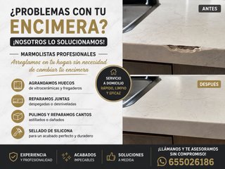Reparación de Encimeras: Marmolistas Expertos