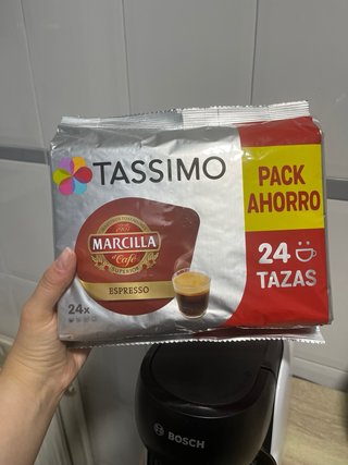 Cafetera Tassimo NUEVA con cápsulas