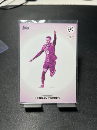 Ferran Torres 07/25 Topps Simplicidad