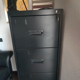 Archivador metálico 4 cajones con llave
