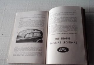 Libro Instrucciones Ford V8