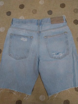 Pantalón corto vaquero Bershka T38