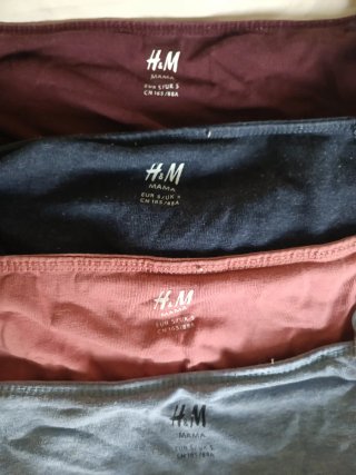 Pack Camiseta Lactancia H&M Talla S