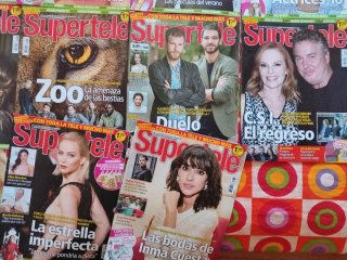 Lore 30 revistas televisión Supertele año 2016