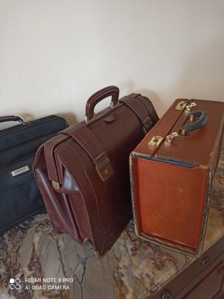 3 Maletínes , funda de ordenador portatil. Vintage