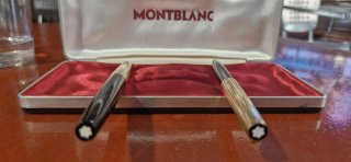 Conjunto Vintage Montblanc Pluma y bolígrafos