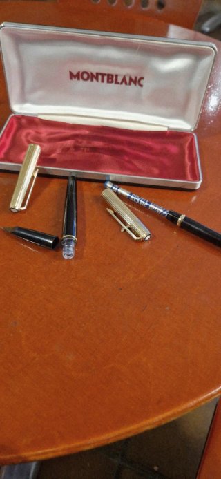 Conjunto Vintage Montblanc Pluma y bolígrafos
