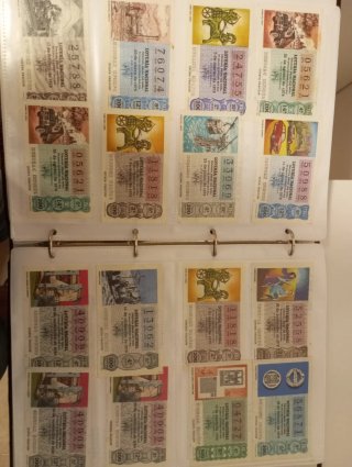 Lote Billetes Lotería Nacional