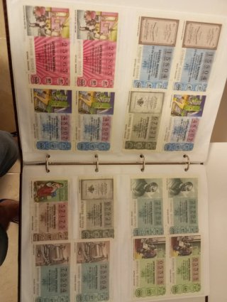 Lote Billetes Lotería Nacional