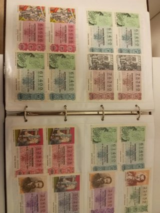 Lote Billetes Lotería Nacional