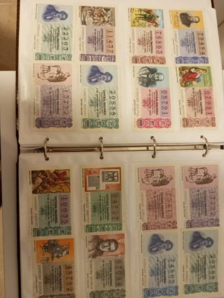 Lote Billetes Lotería Nacional