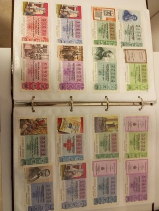 Lote Billetes Lotería Nacional