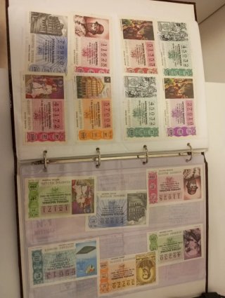 Lote Billetes Lotería Nacional