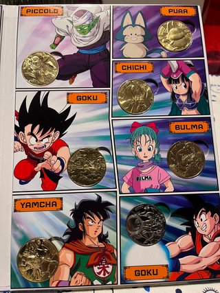 Álbum + 13 Monedas Dragon Ball 40 Aniversario
