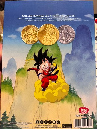 Álbum + 13 Monedas Dragon Ball 40 Aniversario