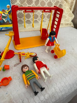 playmobil lote parque infantil ref 3308, tiene 10