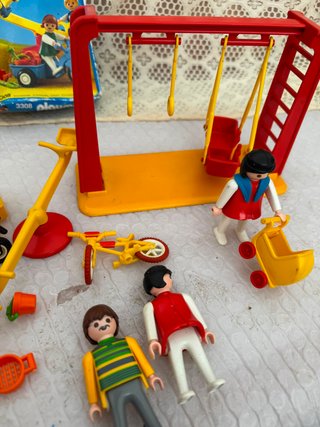 playmobil lote parque infantil ref 3308, tiene 10