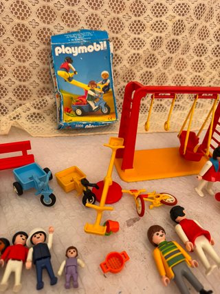 playmobil lote parque infantil ref 3308, tiene 10