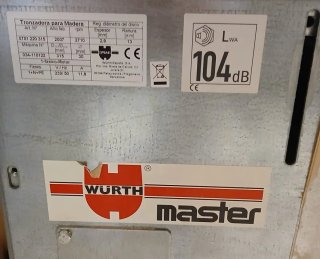Tronzadora de Madera Würth (Monofásica 220V)