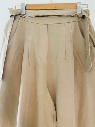 Pantalones pesqueros beige