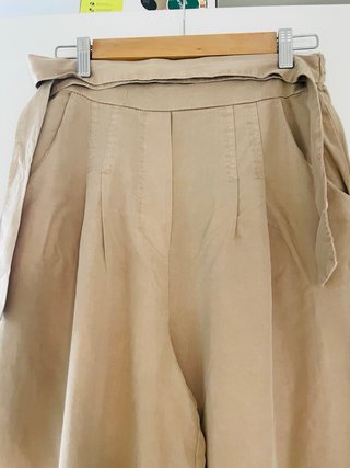 Pantalones pesqueros beige