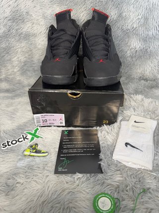 Zapatillas Jordan Retro 14 Last Shot Negras Rojas