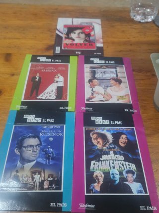 Lote 5 Películas DVD El País