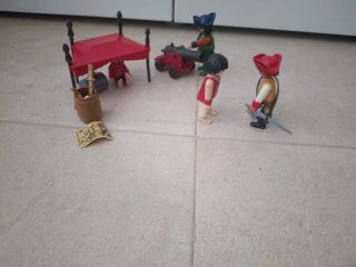 Set Playmobil Piratas con cañón Regalo Maletin