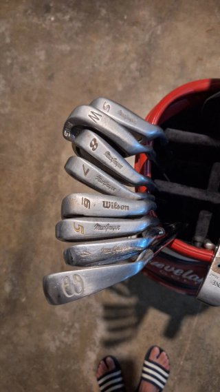 Set completo di mazze da golf e borsa