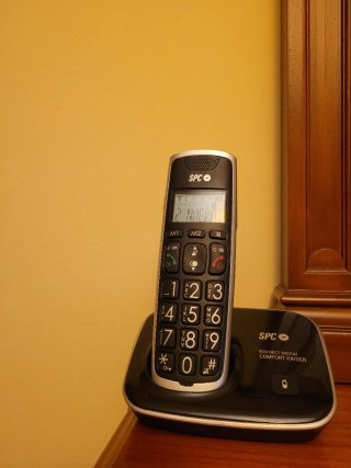 Teléfono Inalámbrico SPC Negro