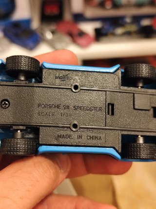 Porsche 911 Speedster Maisto 1/38 Azul