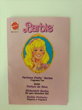 Barbie Fragancia 1987 catalogo