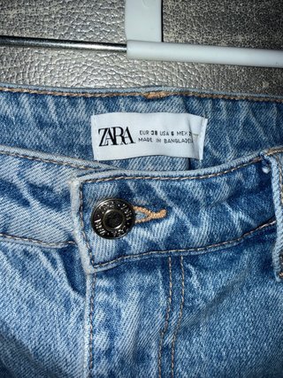 Vaqueros Zara Rectos Azul