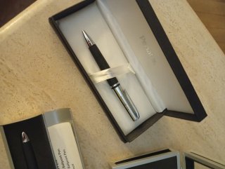 Set de bolígrafos Samsonite y estuche