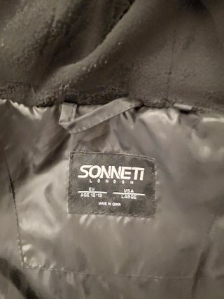 Chaqueta reflectante niño 12-13 años