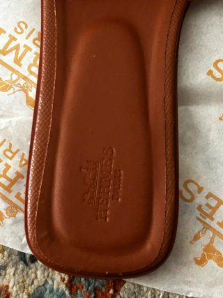 Ciabatte Hermes Marroni 39