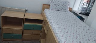 Dormitorio juvenil con gran almacenaje
