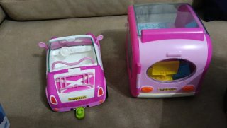 Barriguitas Coche caravana y muñeca