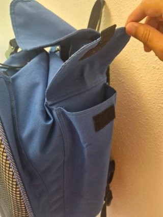 Bolsa de padel Asics Azul Grande