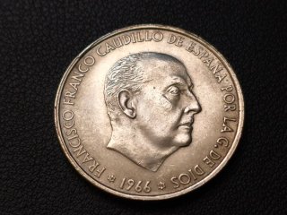 Moneda 100 Pesetas 1966 *19*70