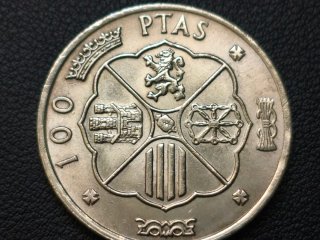 Moneda 100 Pesetas 1966 *19*70