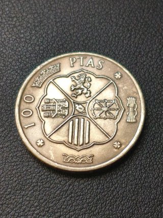 Moneda 100 Pesetas 1966 *19*70