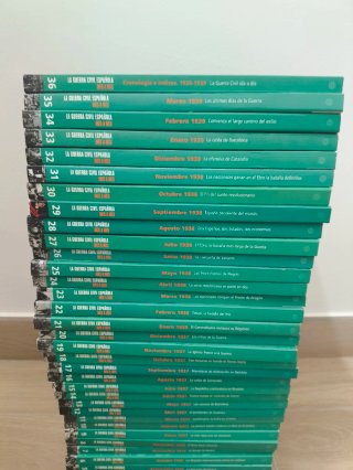 Colección La Guerra Civil Española Mes a mes