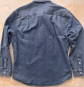 Camicia Denim Calvin Klein Uomo